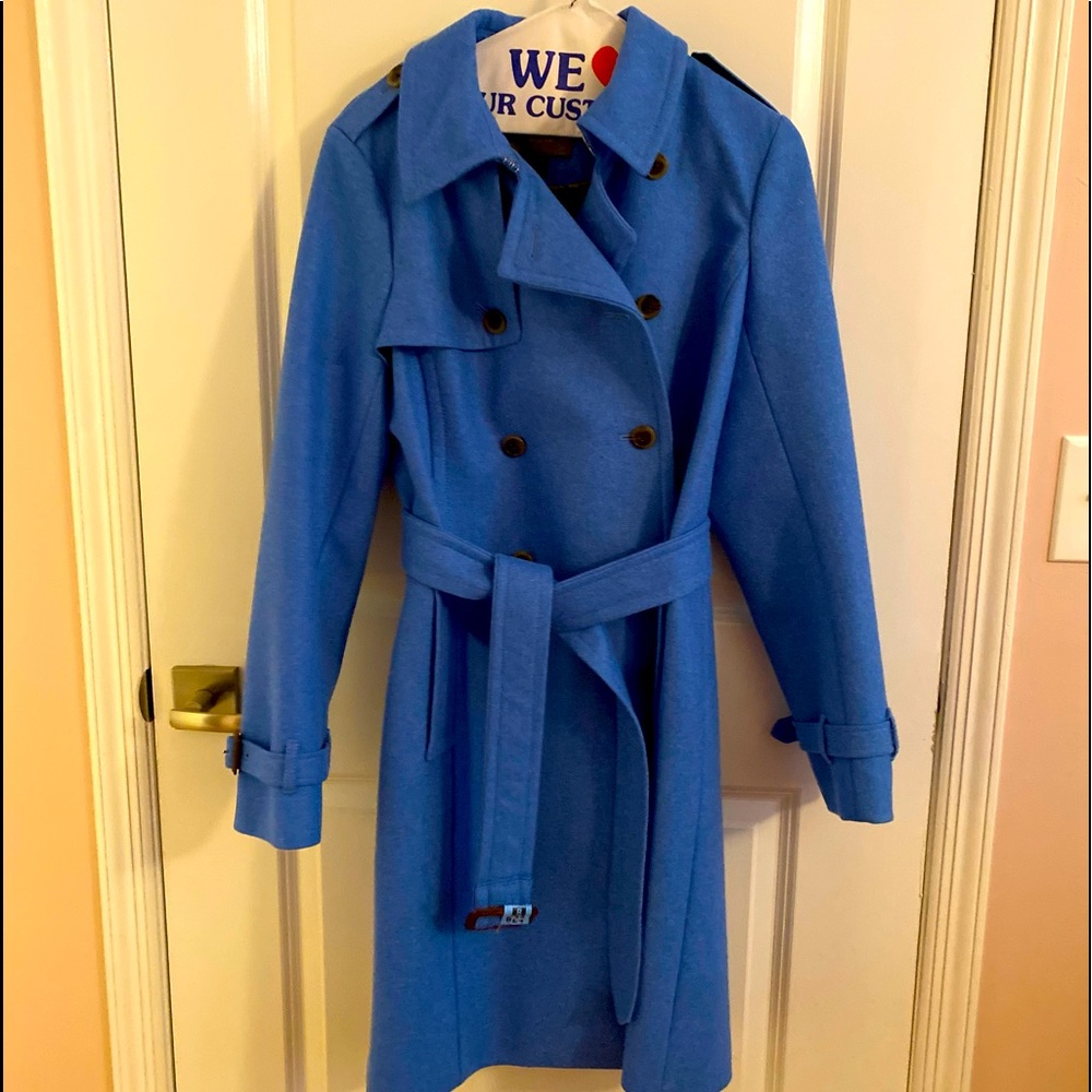 J. Crew Wool Cashmere Icon Trench Style # 28231